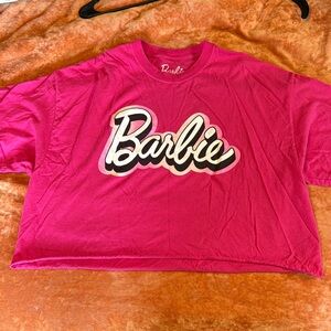 Cropped Barbie tee